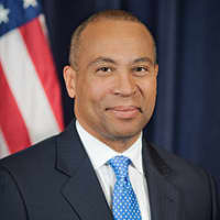 <p>The comments by Fleishman that were not attributed were made by Massachusetts Gov. Deval Patrick (above).</p>