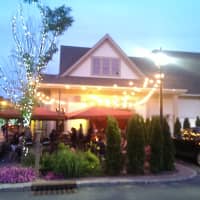 <p>The Fortina restaurant patio in Armonk.</p>