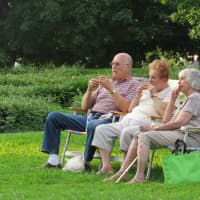 <p>New Rochelle residents of all ages enjoyed listening to hits from the 1980s.</p>