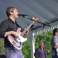 <p>Tramps Like Us performs a song Wednesday, July 30, in the Chappaqua summer concert series finale.</p>