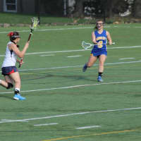 <p>Eastchester&#x27;s Jordyn DiCostanza, center, plays off season for the House of Sports in Ardsley.</p>