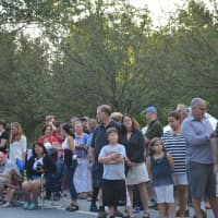 <p>The South Salem Fire Department  parade on Route 35 attracted many spectators.</p>