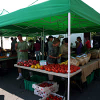 <p>People from Fairfield and Westport flock to the Westport Farmers market on Thursday afternoons to purchase their fresh vegetables and other local produce. </p>