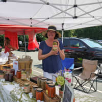<p>Westport resident and owner of Jane&#x27;s Good Foods, Jane Costello says she both shops at the farmers market and sells her pickled vegetable there. </p>