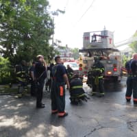 <p>The fire was mostly under control by Mount Vernon firefighters by the afternoon.</p>
