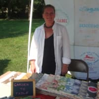 <p>Eileen Duffy said that farmers markets are good venues for those in the arts to introduce their work to the community.</p>