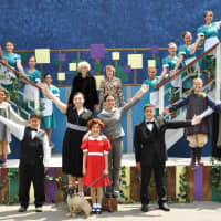 <p>The cast of &#x27;Annie Jr.&#x27; hits the stage at the Musicals at Richter in Danbury. </p>