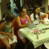 <p>Though it wasn&#x27;t circus-related, the kids wanted to make pet rocks on their last day.</p>