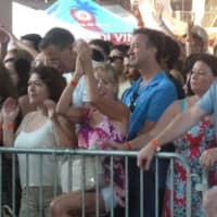<p>The crowd at Alive@Five on Thursday in Stamford.</p>