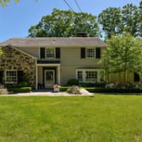 <p>This house at 17 Deepwood Drive in Chappaqua is open for viewing on Saturday.</p>