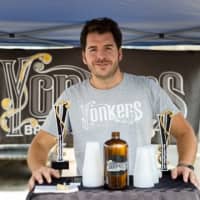 <p>Nick Califand, owner of Yonkers Brewing Co.</p>