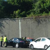<p>An accident on 287 has blocked two westbound lanes. </p>