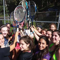 <p>Hastings High School girls tennis begins a new season with a new head coach, Caroline Gizz.</p>