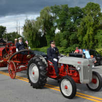 <p>The Carmel Fire Department&#x27;s vintage equipment in the Mahopac parade.</p>