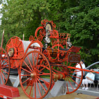 <p>Vintage equipment in the Mahopac parade.</p>