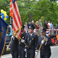 <p>The Hastings Fire Department was among those represented in the Mahopac parade.</p>