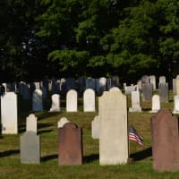 <p>The cemetery outside of the South Salem Presbyterian Church. The cemetery recently was added to the State Register of Historic Places based upon its large number of veterans from 18th and 19th century wars.</p>