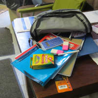 <p>A small smattering of the supplies that ECAP provided to Eastchester families in need. </p>