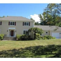 <p>This house at 24 Gatehouse Road in Scarsdale is open for viewing on Sunday.</p>