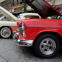 <p>Classic and new cars were on display for all to see. </p>