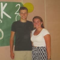 <p>Cullen Malzo and Molly Fitzpatrick said their first day of senior year was bittersweet. </p>