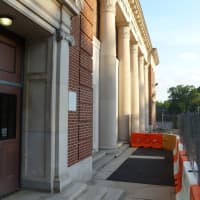 <p>A narrow path on the Murray Avenue side of the school will remain open for egress purposes. </p>