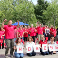 <p>HomeServe of Norwalk accepts the Ice Bucket Challenge for ALS.</p>