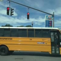 <p>School is officially open in New Rochelle, and buses were busy dropping students off throughout the day.</p>