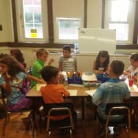 <p>The first day of school at Chatsworth Avenue School. </p>