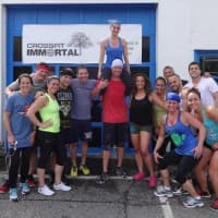 <p>Members at CrossFit Immortal in Pleasantville helped celebrate the club&#x27;s one-year anniversary.</p>
