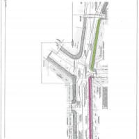<p>A color-coded map of the Palmer Avenue Streetscape Project. </p>
