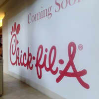 <p>Chick-Fil-A will fill the former space of Sbarro pizza in the food court at the Danbury Fair Mall. </p>