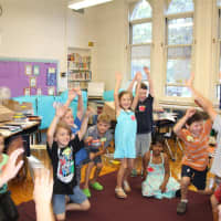 <p>Young students engage in activities to learn each other&#x27;s names on the first day of school in the Pelham School District. </p>