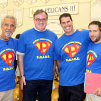 <p>Pelham Middle School teachers wore their P.R.I.D.E. (Prepared, Respectful, Involved, Determined and Excellent) T-shirts to show school spirit on Sept. 4, the first day of school.</p>