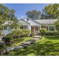 <p>This house at 14 Doeview Lane in Pound Ridge is open for viewing on Sunday.</p>