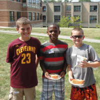 <p>Students celebrated with food and fun. </p>