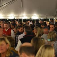 <p>Guests mingle at the Chili Challenge at the Darien Nature Center last year.</p>