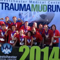 <p>Westchester Medical Center&#x27;s cardio-thoracic team gets together for a pre-race photo.</p>