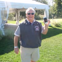 <p>Howard Penn enjoying last year&#x27;s rotary golf outing.</p>