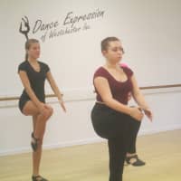 <p>Dancers at Dance Expressions practice choreography. </p>