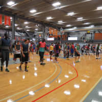 <p>There were multiple drills and exercise for those looking to make the Westchester Knicks.</p>