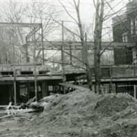 <p>The old Post Road School gymnasium gets built. </p>