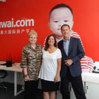 <p>From left are Pam OConnor, president and CEO of Leading Real Estate Companies of the World, Elizabeth Nunan, vice president of global business development for Houlihan Lawrence and Paul Boomsma, president of Luxury Portfolio International.</p>