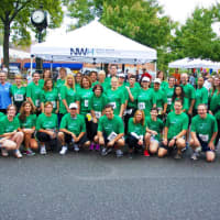 <p>Northern Westchester Hospital staff showed up at the Mount Kisco 5K to give aid in case of emergency.</p>