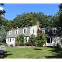 <p>This house at 23 Peters Lane in Pound Ridge is open for viewing on Sunday.</p>