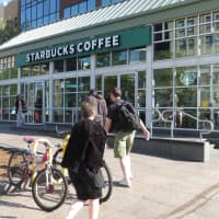 <p>Starbucks&#x27; coffee shop at 200 Main St., White Plains, reopened Thursday after its indoor renovation.</p>