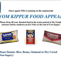 <p>Temple Beth Abraham&#x27;s flier for its annual Yom Kippur food drive.
</p>