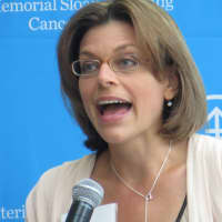 <p>Journalist Stacey Sager, 47, has broadcast her cancer surgeries on WABC-TV.</p>