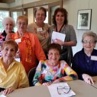 <p>The Heritage Hills Wellness Committee. Seated are volunteers from the left: Claire Koh, Lynne Cohen, Rita Gottfried
Standing are Health and Safety Committee members from the left: Leslie Guttman, Chair, Flo Brodley, Ellie Eidam, Donna Prywes.</p>