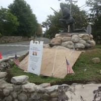 <p>The Minute Man Monument is undergoing an refurbishment to repair some of the damage endured since it was first unveiled in 1910.</p>